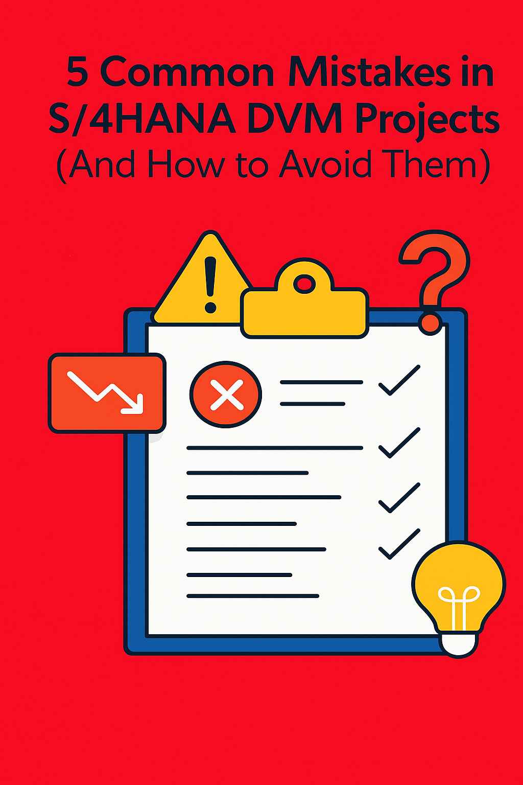 5 Common Mistakes in S/4HANA DVM Projects
