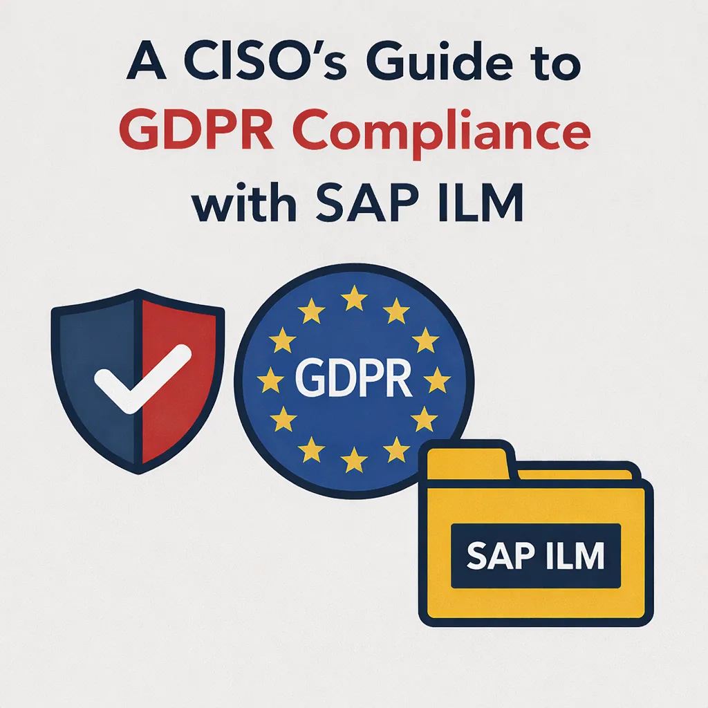A CISO's Guide to GDPR Compliance with SAP ILM
